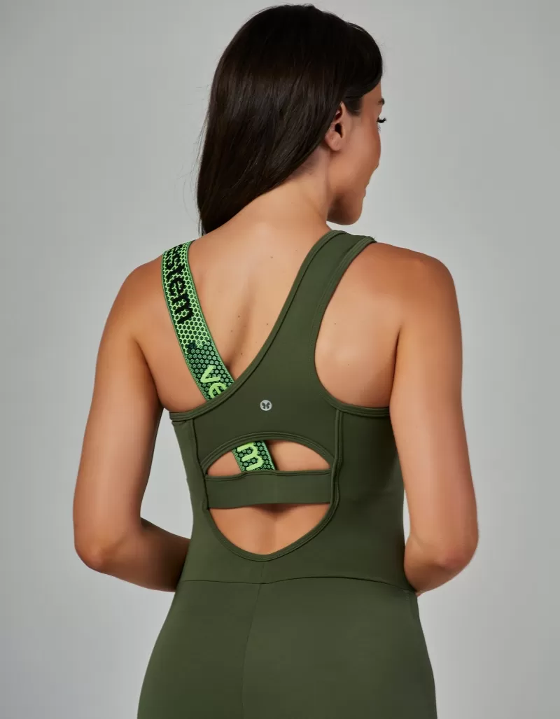 Vestem - Dublin Green Crocodile Jumpsuit - MAC269.V26.C0292