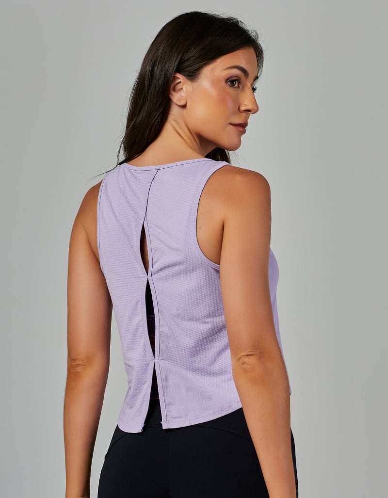 Vestem - Dry Fit Hera Lilac Lavender Tank Shirt - REG840.V26.C0279 Vestem - Dry Fit Hera Lilac Lavender Tank Shirt - REG840.V26.C0279