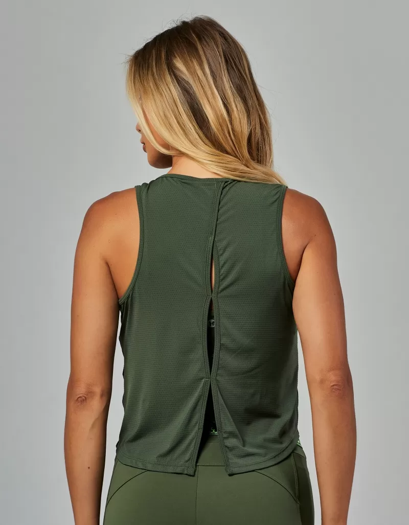 Vestem - Tank Shirt Dry Fit Ivy Green Croco - REG840.V26.C0292