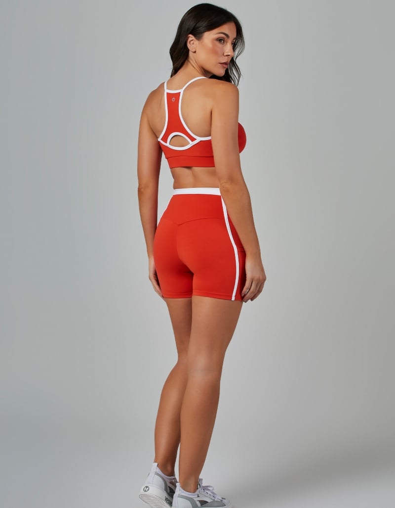 Vestem - Grenadine Red Movement Pocket Shorts - SH709.V26.C0575 Vestem - Grenadine Red Movement Pocket Shorts - SH709.V26.C0575