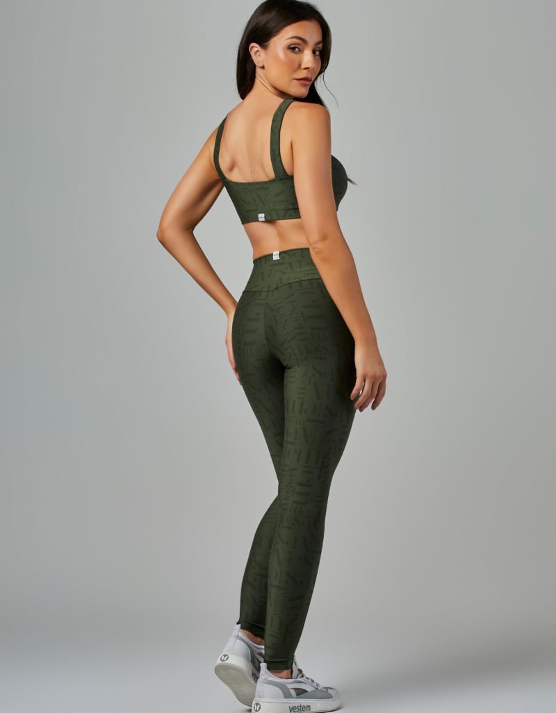 Vestem - Myst Vestem Green Croco Medium Support Top - TOP1007.ESS.E1336.V26 Vestem - Myst Vestem Green Croco Medium Support Top - TOP1007.ESS.E1336.V26