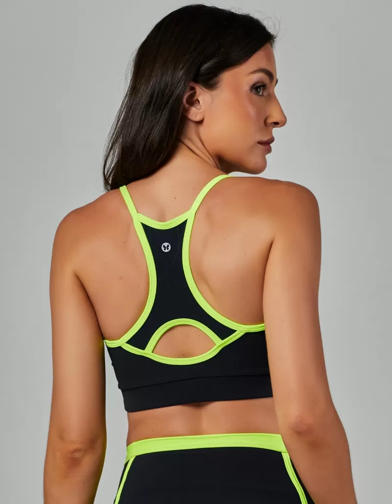 Vestem - Movement Black Medium Support Top - TOP1174.V26.C0002