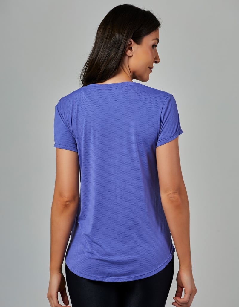 Vestem - Janice Purple Hydrangea Dry Fit Short Sleeve Shirt - BMC31.ESS.C0538 Vestem - Janice Purple Hydrangea Dry Fit Short Sleeve Shirt - BMC31.ESS.C0538