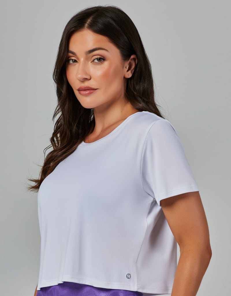 Vestem - Blusa Manga Curta Dry Fit Flex Branco - BMC810.V26.C0001