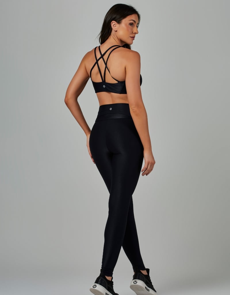 Vestem - Black Shine Pocket Leggings - FS1554.V26.C0002 Vestem - Black Shine Pocket Leggings - FS1554.V26.C0002