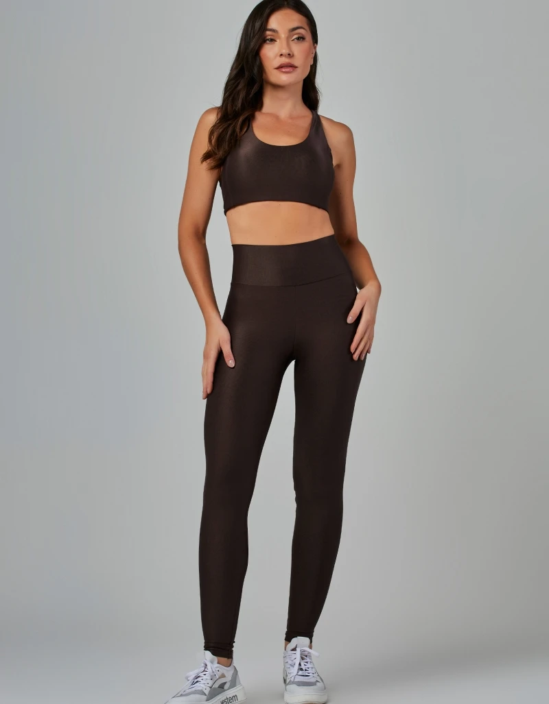 Vestem - Shine Brown Coffee Legging with Pocket - FS1554.V26.C0601