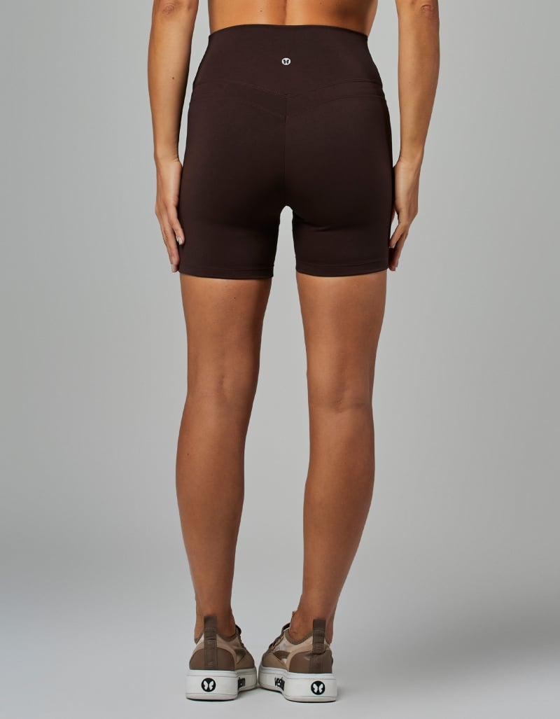 Vestem - Coffee Brown Glow Shorts - SH714.V26.C0601 Vestem - Coffee Brown Glow Shorts - SH714.V26.C0601