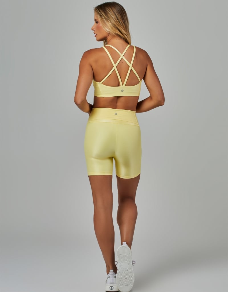 Vestem - Sun Kisses Yellow Shine Pocket Shorts - SH730.V26.C0179 Vestem - Sun Kisses Yellow Shine Pocket Shorts - SH730.V26.C0179