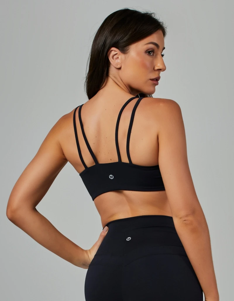 Vestem - Black Glow Medium Support Top - TOP1182.V26.C0002