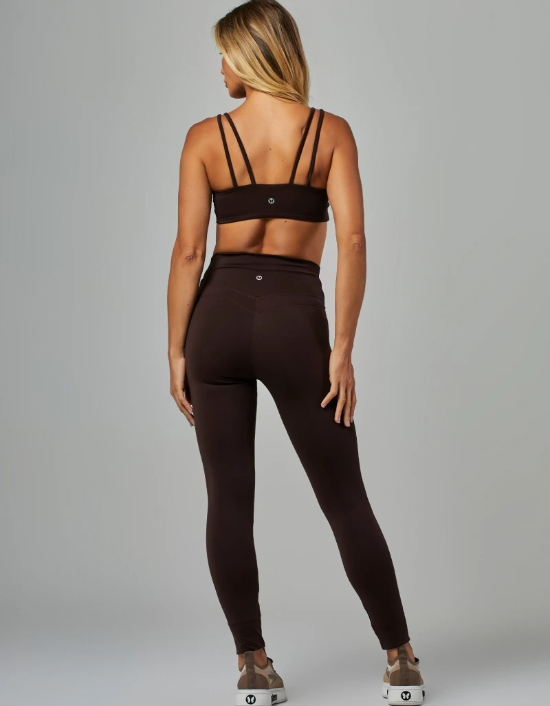 Vestem - Medium Support Glow Coffee Brown Top - TOP1182.V26.C0601