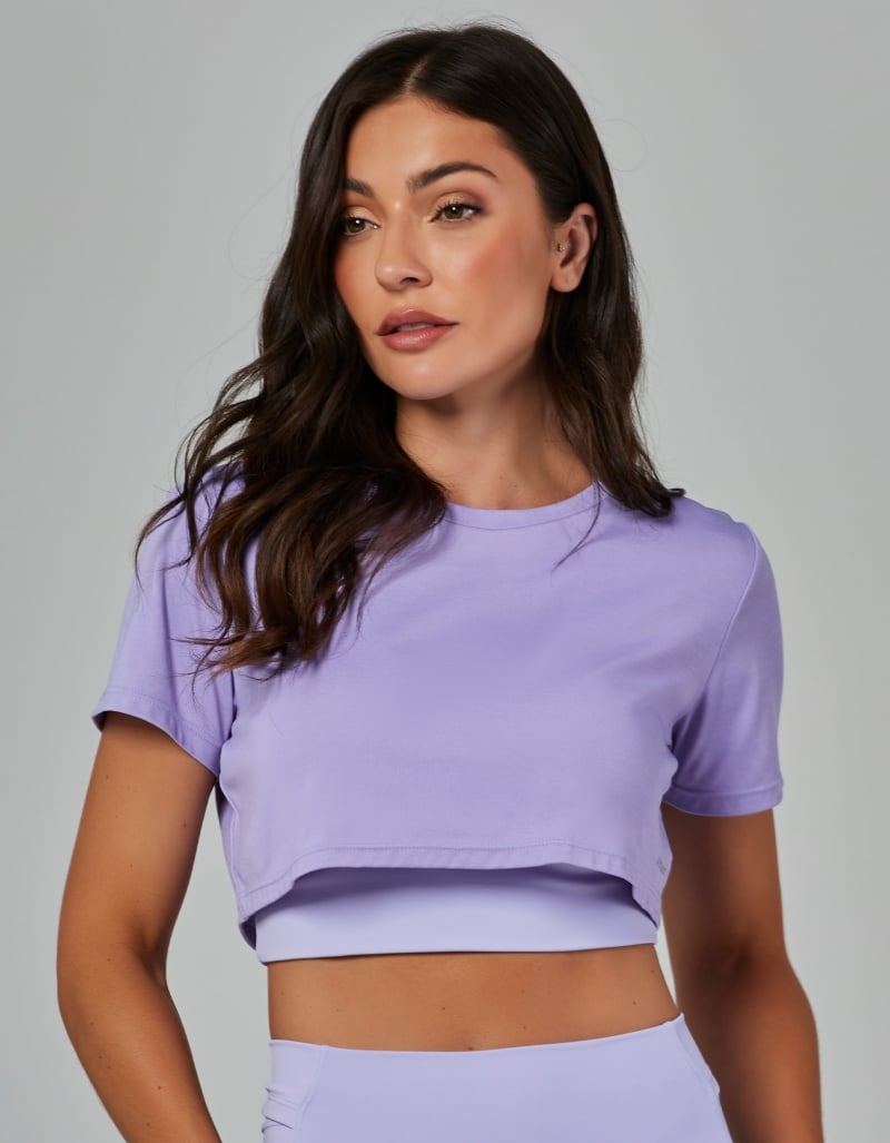 Vestem - Pace Lilac Lavender Dry Fit Short Sleeve Shirt - BMC812.V26.C0279