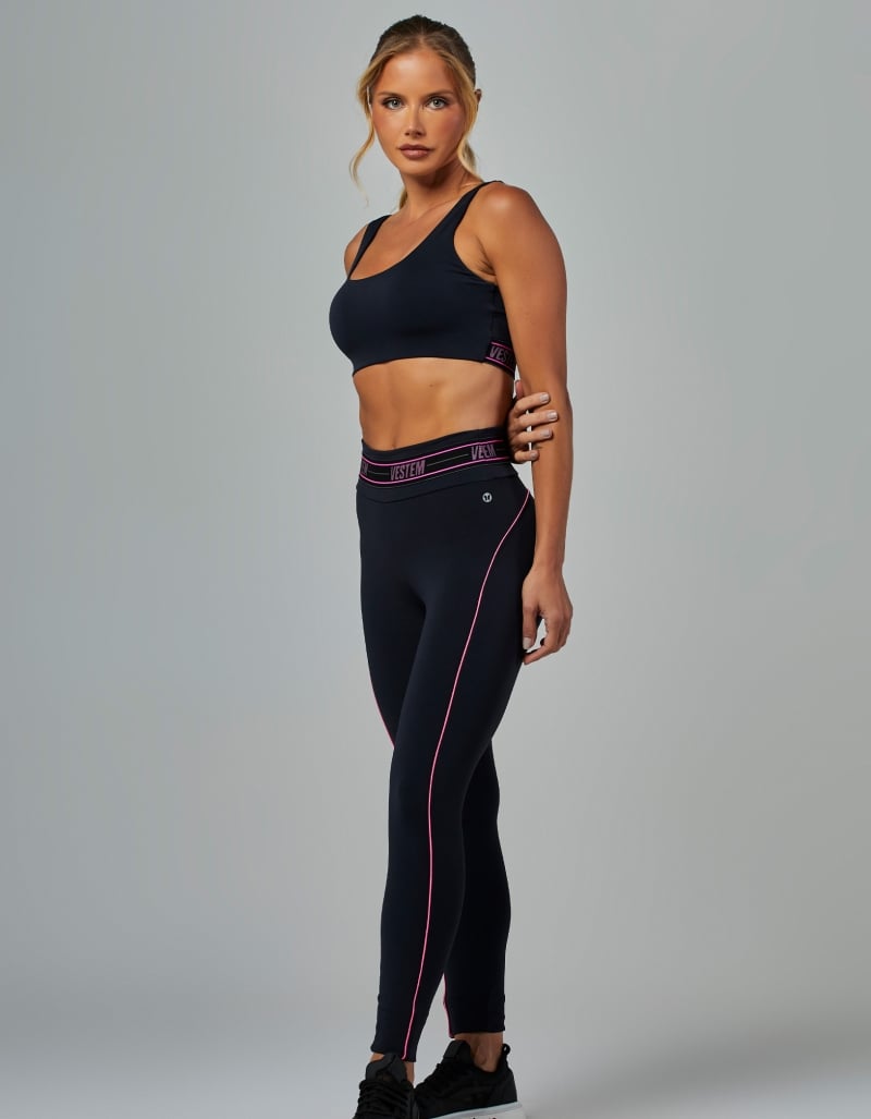 Vestem - Black Impulse Elastic Leggings - FS1537.V26.C0002