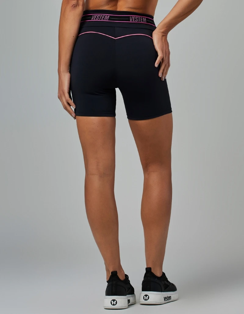 Vestem - Black Impulse Elastic Shorts - SH720.V26.C0002
