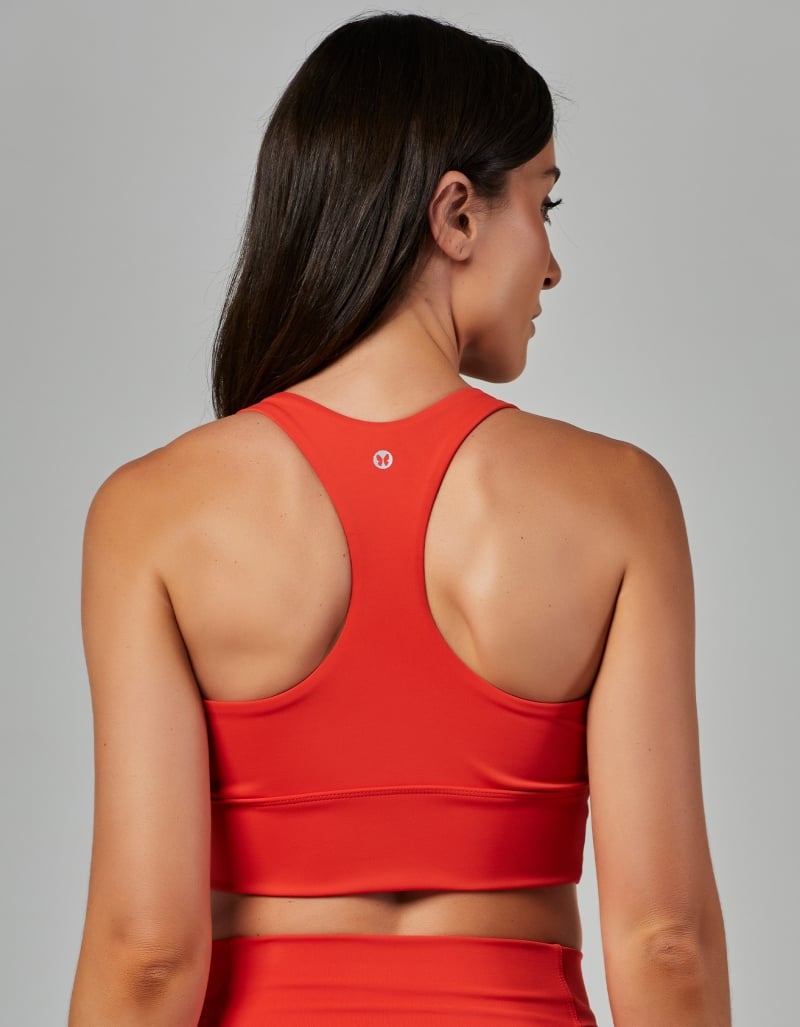 Vestem - Pace High Support Top in Grenadine Red - TOP1187.V26.C0575 Vestem - Pace High Support Top in Grenadine Red - TOP1187.V26.C0575