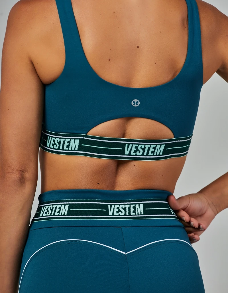 Vestem - High Support Elastic Impulse Top Submarine Blue - TOP1188.V26.C0084