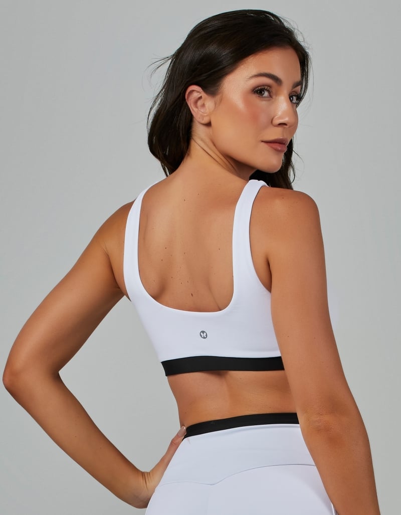 Vestem - Vivid White Two-Tone Medium Support Top - TOP1189.V26.C0001
