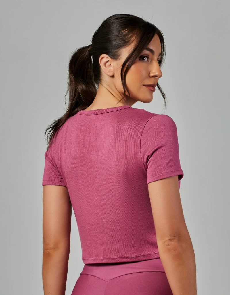 Vestem - Comfort Wellness Rose Lotus Short Sleeve Shirt - BMC811.V26.C0602