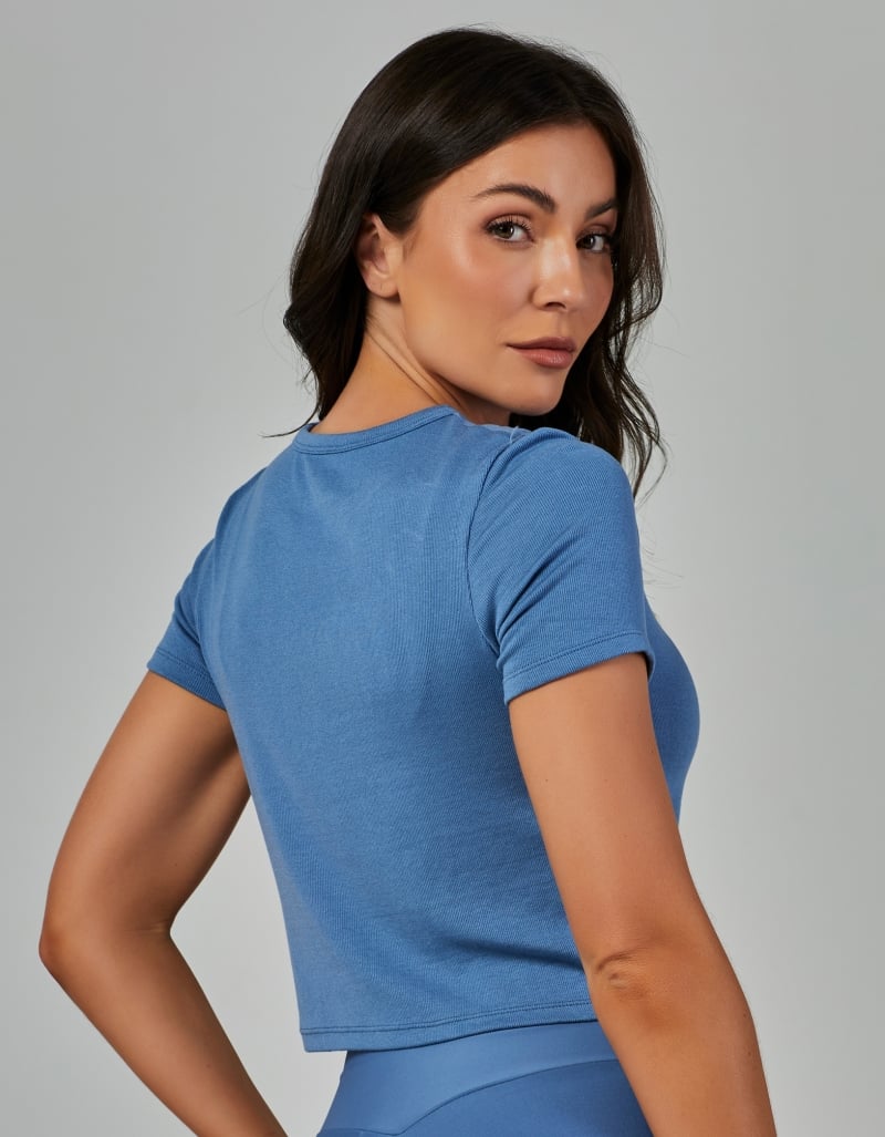 Vestem - Comfort Wellness Blue Retro Short Sleeve Shirt - BMC811.V26.C0604 Vestem - Comfort Wellness Blue Retro Short Sleeve Shirt - BMC811.V26.C0604