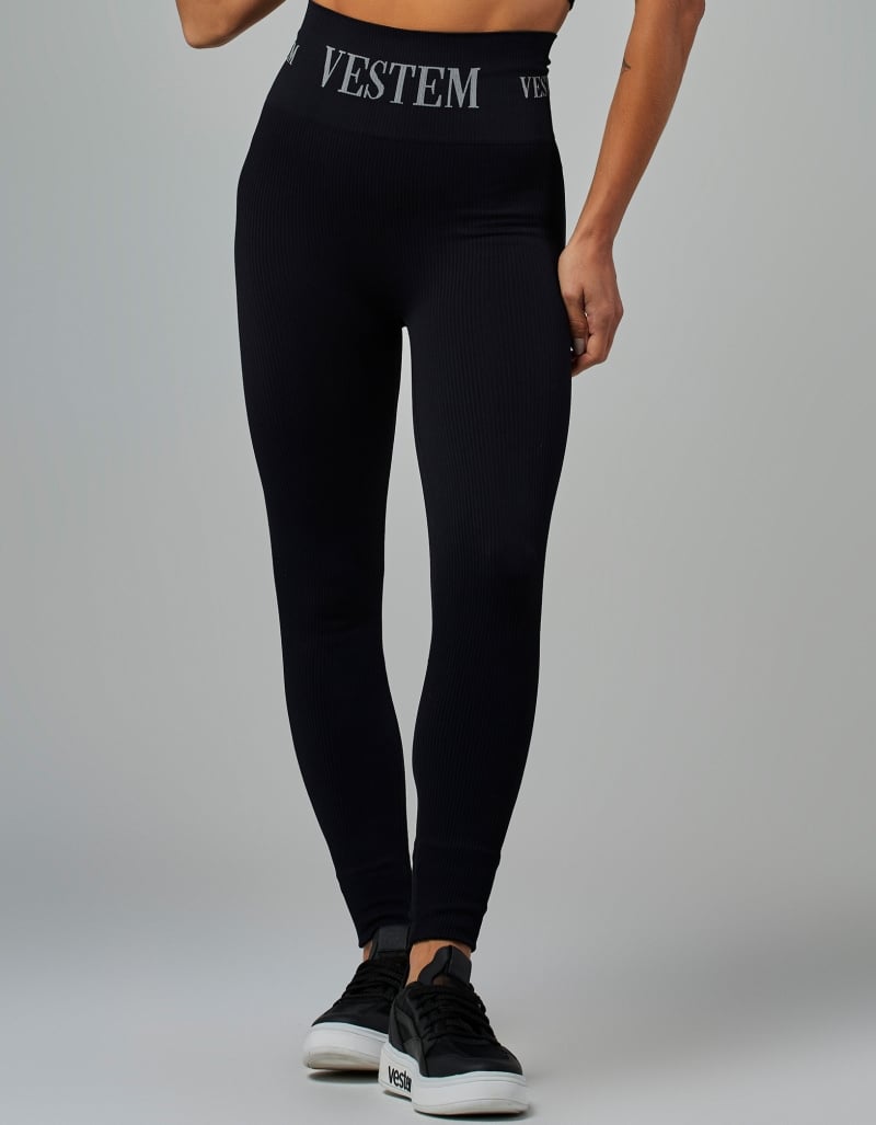 Vestem - Legging Fuso Seamless Elis Preto - FS1357.V26.C0002