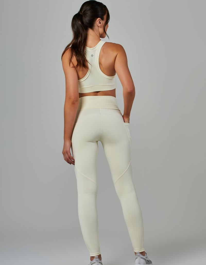 Vestem - Zen Off White Leggings with Pockets - FS1531.V26.C0294