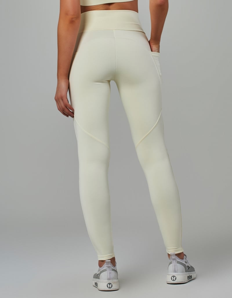 Vestem - Zen Off White Leggings with Pockets - FS1531.V26.C0294