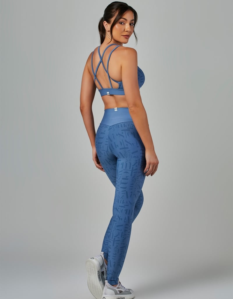 Vestem - Legging legging Mystical Vestem Azul Retro - FS1535.V26.E1342.V26