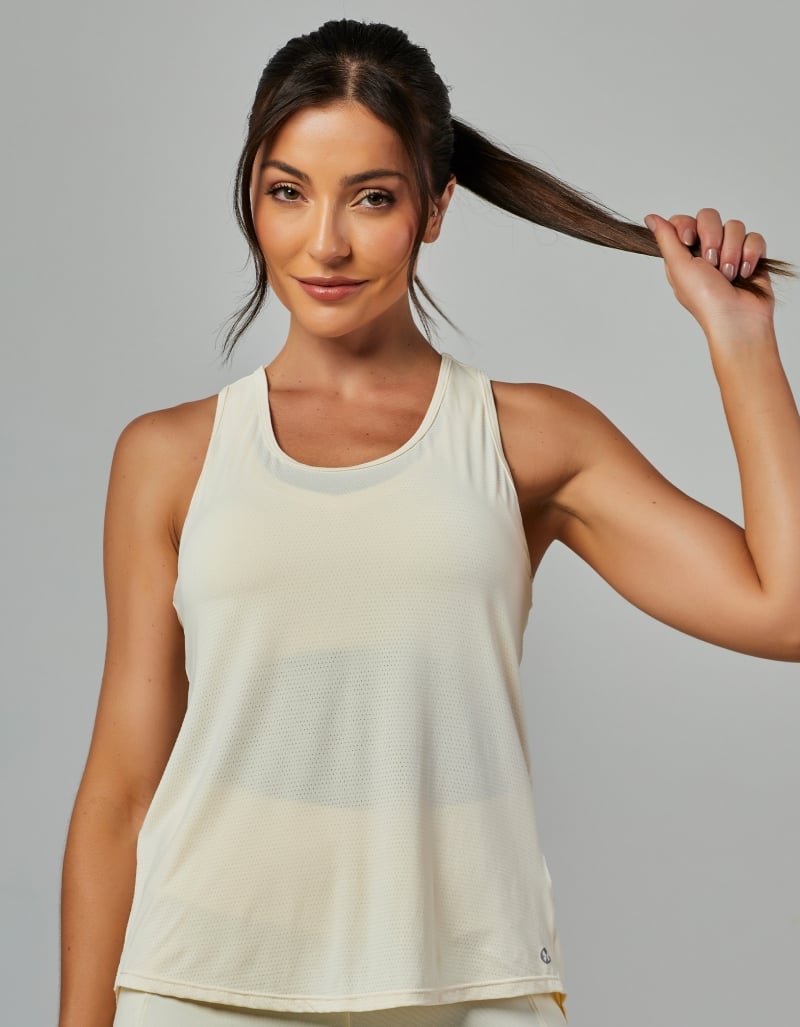 Vestem - Tank Shirt Dry Fit Zen Off White - REG812.V26.C0294