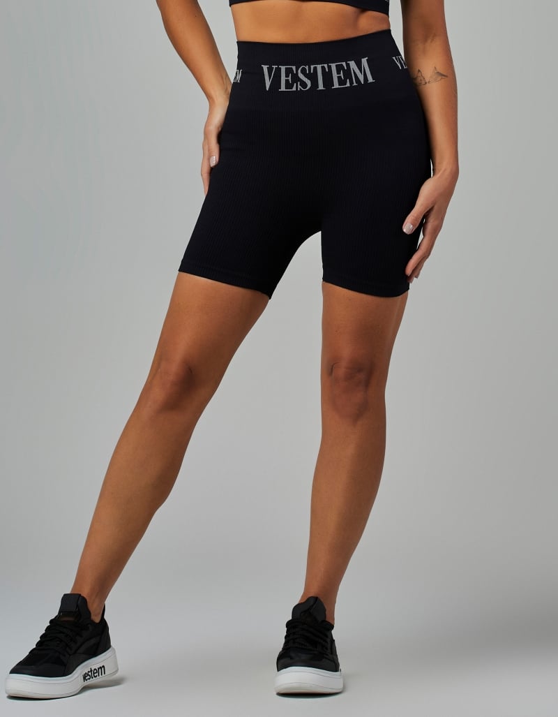 Vestem - Shorts Seamless Elis Preto - SH577.V26.C0002