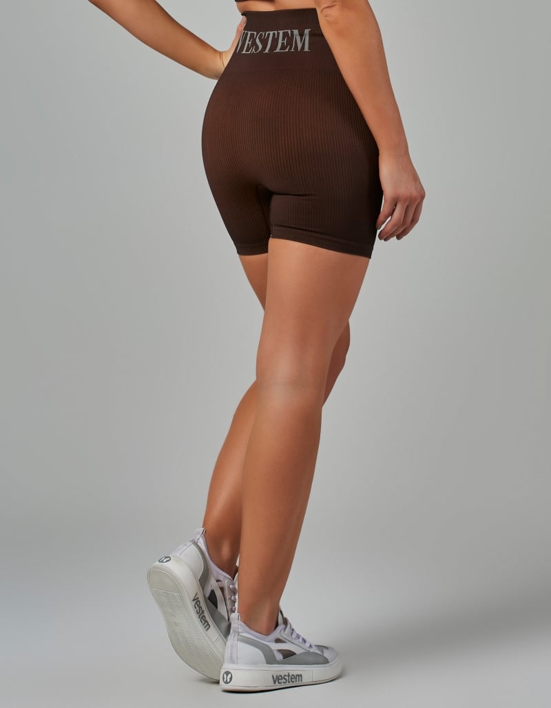 Vestem - Shorts Seamless Elis Brown Coffee - SH577.V26.C0601 Vestem - Shorts Seamless Elis Brown Coffee - SH577.V26.C0601