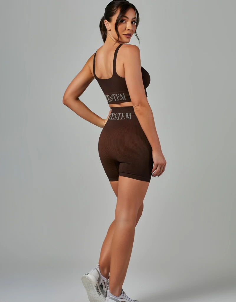 Vestem - Shorts Seamless Elis Brown Coffee - SH577.V26.C0601
