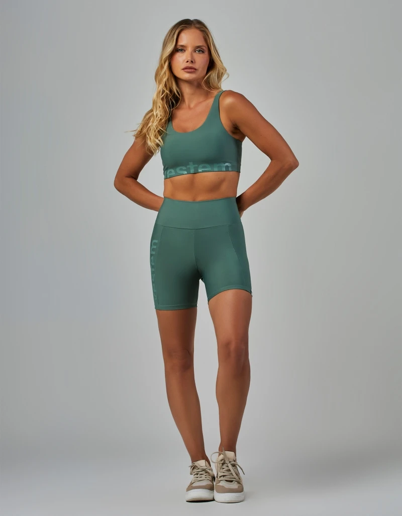 Vestem - Calm Ivy Green Pocket Shorts - SH740.V26.C0603