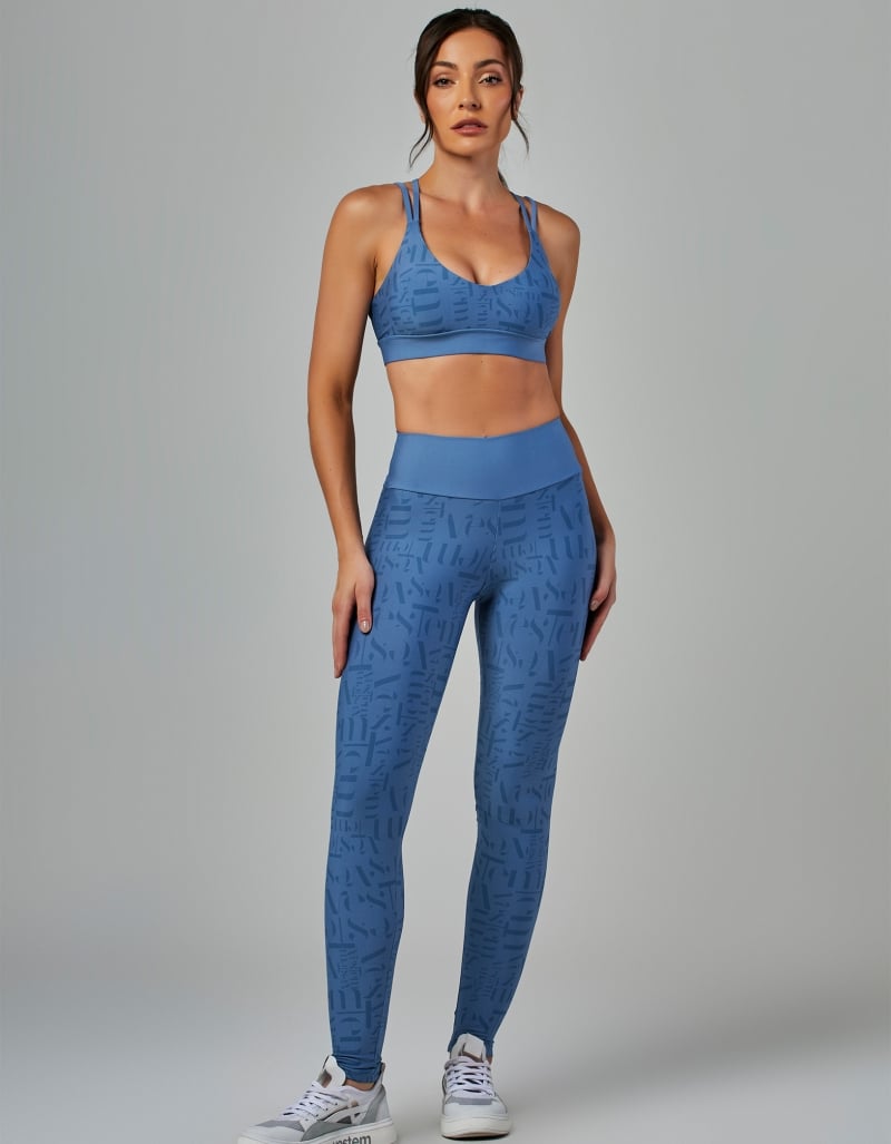 Vestem - Mystical Vestem Blue Retro Medium Support Top - TOP1186.V26.E1342.V26