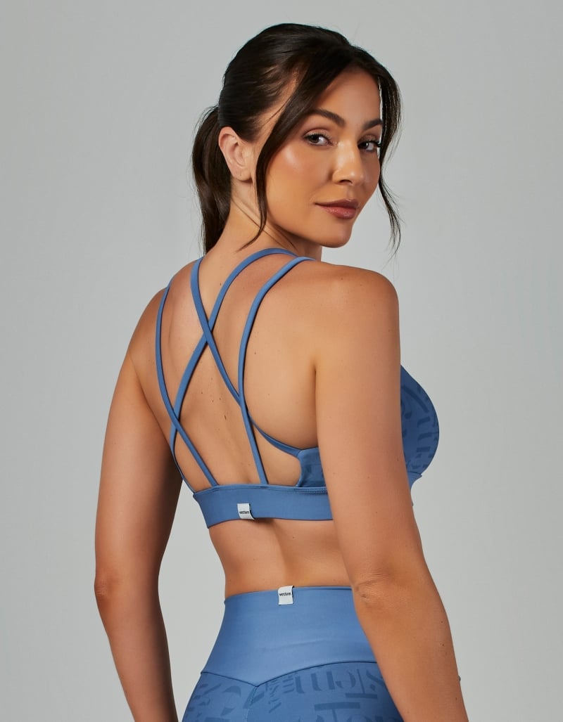 Vestem - Mystical Vestem Blue Retro Medium Support Top - TOP1186.V26.E1342.V26