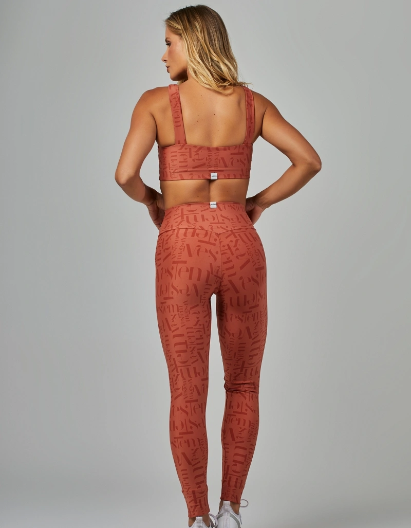 Vestem - Myst Vestem Brown Walnut Leggings - FS1372.ESS.E1338.V26