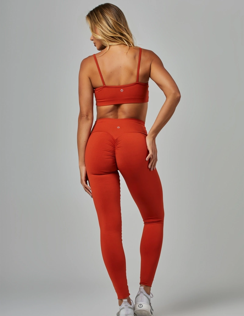 Vestem - Paprika Orange Power Up Magic Leggings - FS1540.V26.C0612