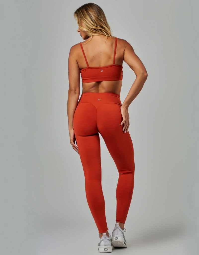 Vestem - Paprika Orange Power Up Magic Leggings - FS1540.V26.C0612