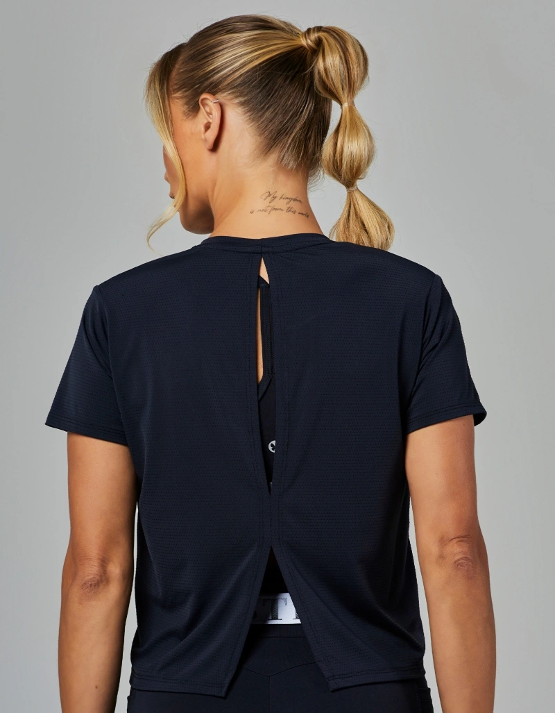 Vestem - Short-Sleeved Dry Fit Shirt Encanto Black - BMC816.V26.C0002