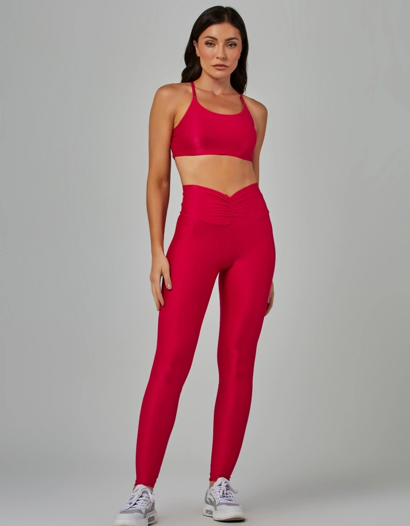 Vestem - Lilly Magenta Tummy Tummy Control Leggings - FS1383.V26.C0401
