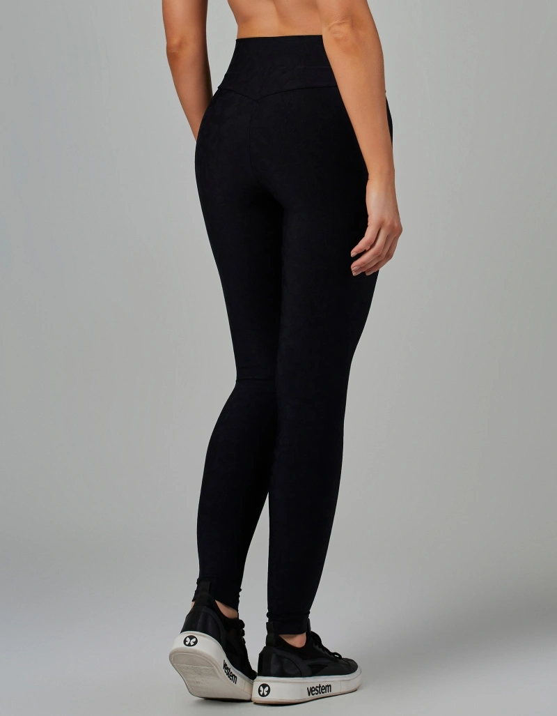 Vestem - Legging Fusô Fearless Preto - FS1384.V26.C0002
