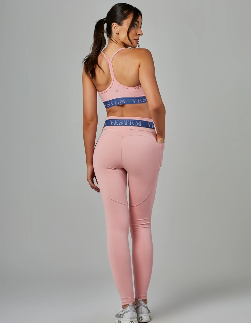 Vestem - Pink Romance Push Ups leggings - FS1561.V26.C0243