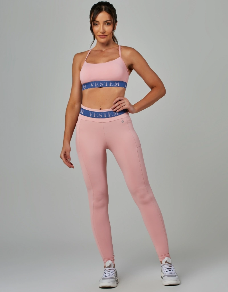 Vestem - Pink Romance Push Ups leggings - FS1561.V26.C0243