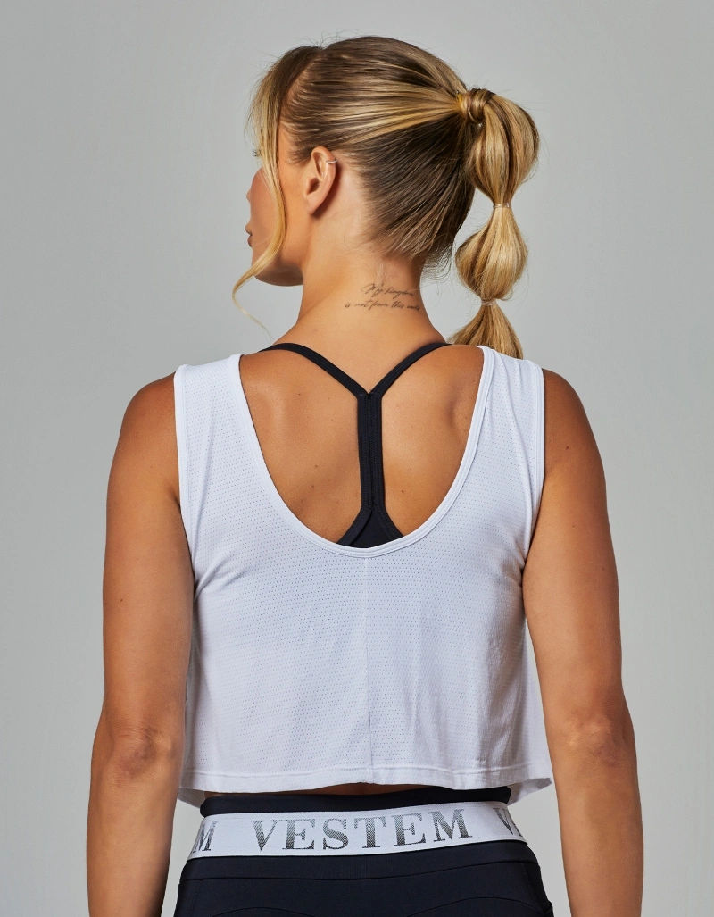 Vestem - Tank Shirt Dry Fit Bliss White - REG832.V26.C0001