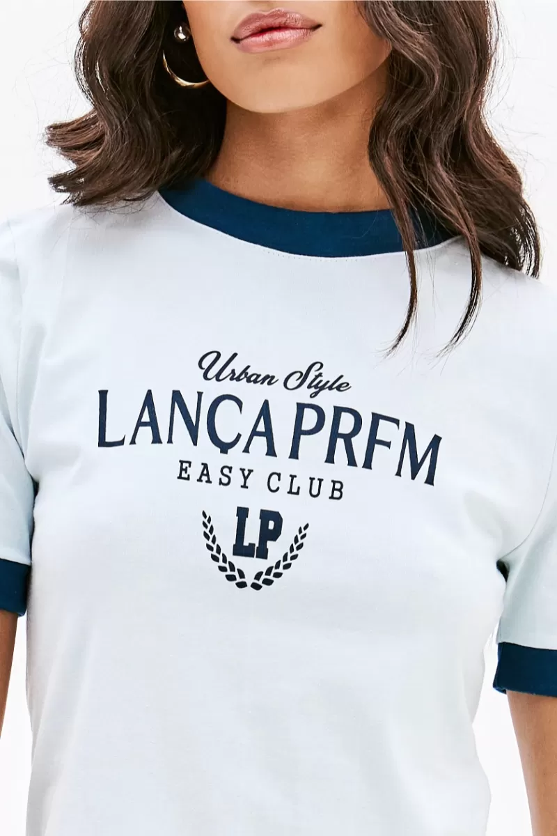 LANÇA PERFUME - Baby Look Short Sleeve T-Shirt Lança Perfume - 5120