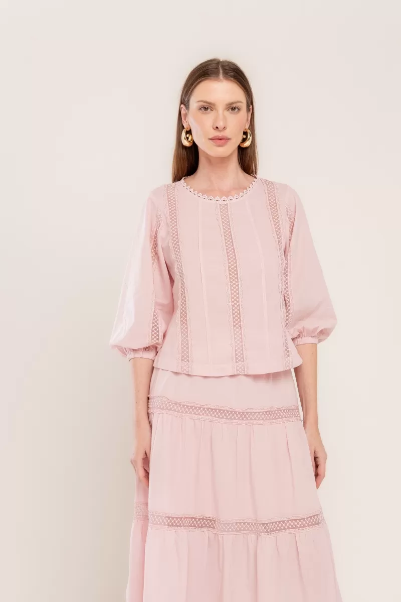 Hidrogênio - PINK LACE DRESS - 20518021 Hidrogênio - PINK LACE DRESS - 20518021