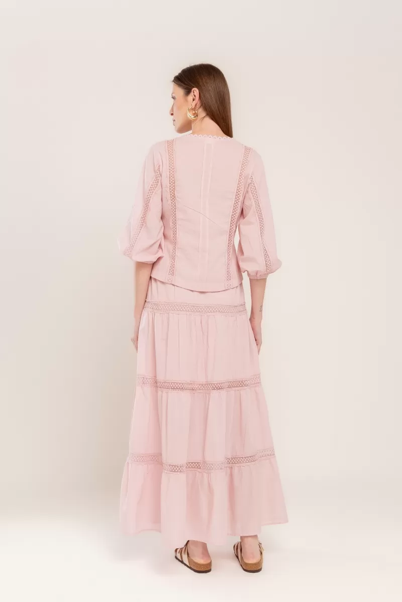 Hidrogênio - PINK LACE DRESS - 20518021 Hidrogênio - PINK LACE DRESS - 20518021