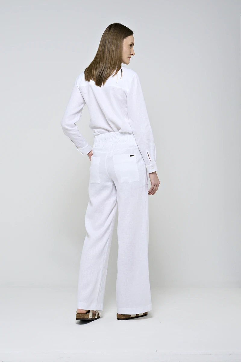 Hidrogênio - WHITE LINEN SHIRT - 20525002 Hidrogênio - WHITE LINEN SHIRT - 20525002