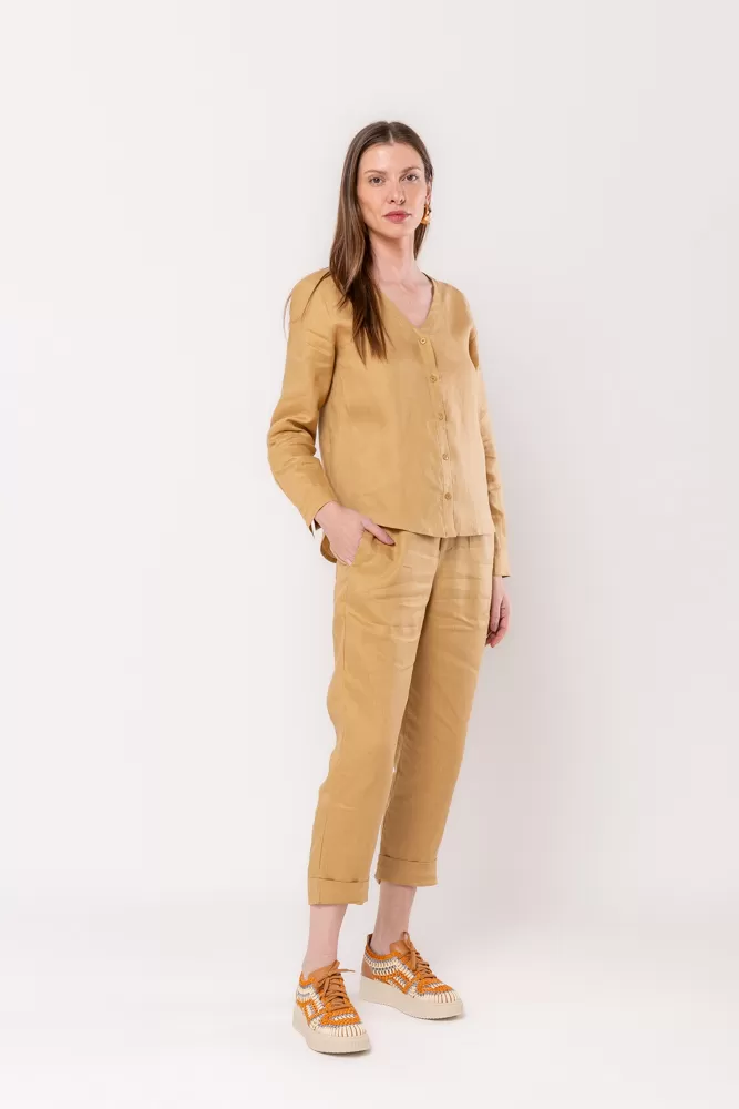 Hidrogênio - KANGAROO LINEN SHIRT - 20525580 Hidrogênio - KANGAROO LINEN SHIRT - 20525580