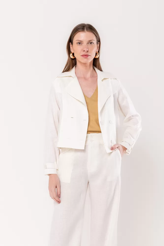 Hidrogênio - OFF-WHITE BUTTONED JACKET - 20474018 Hidrogênio - OFF-WHITE BUTTONED JACKET - 20474018