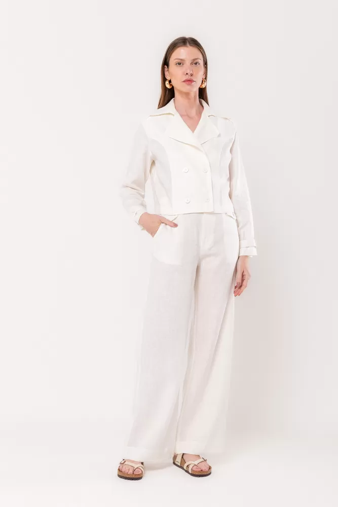 Hidrogênio - OFF-WHITE BUTTONED JACKET - 20474018 Hidrogênio - OFF-WHITE BUTTONED JACKET - 20474018