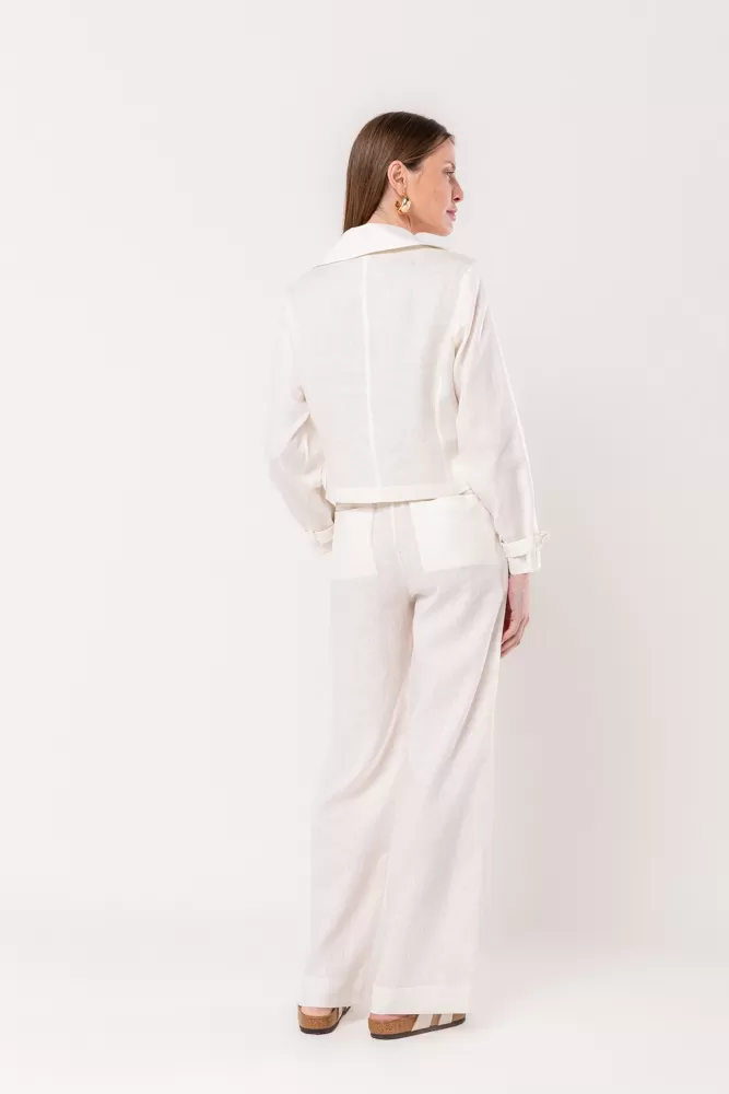 Hidrogênio - OFF-WHITE BUTTONED JACKET - 20474018 Hidrogênio - OFF-WHITE BUTTONED JACKET - 20474018